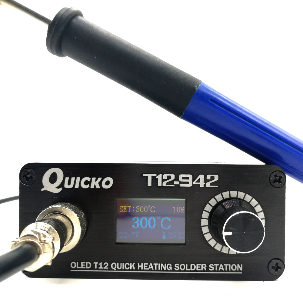 QUICKO MINI T12 STC OLED Digit - Soldering Station T12 Oled 评论和价格